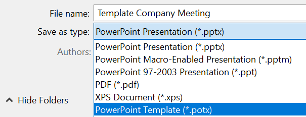 PowerPoint template