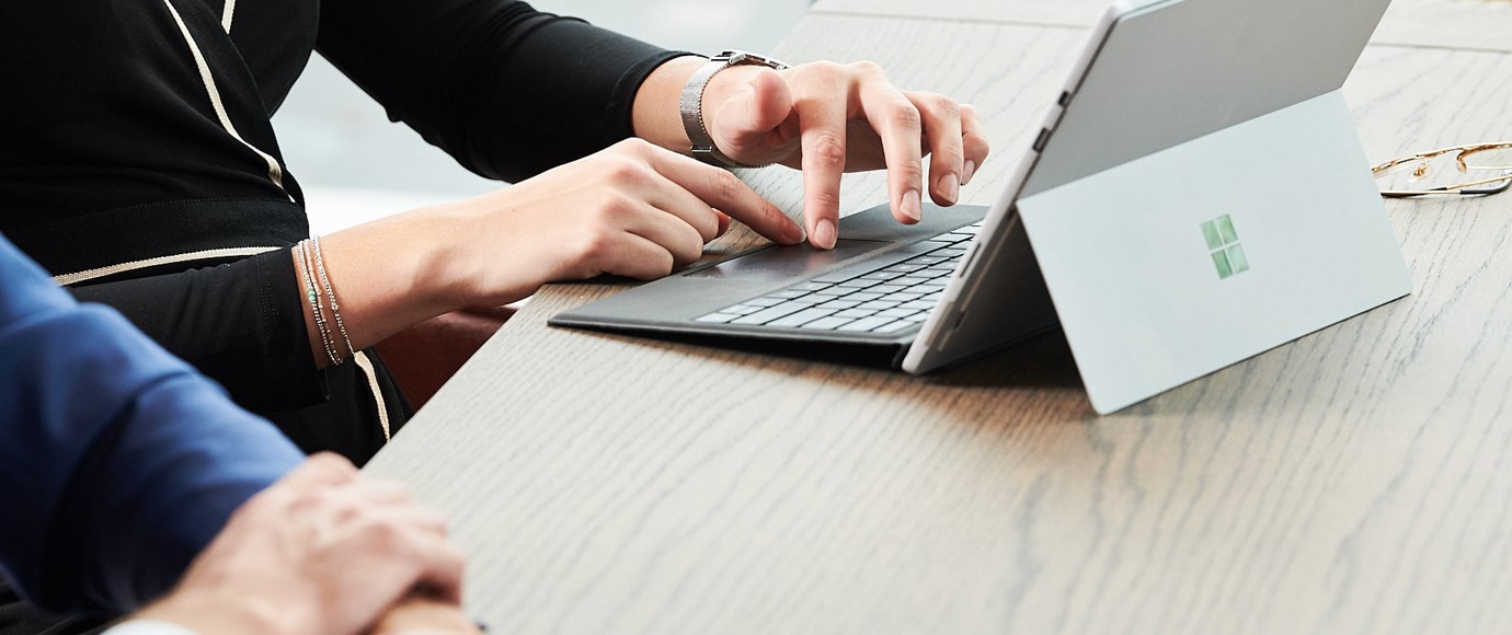 Typing Surface Microsoft