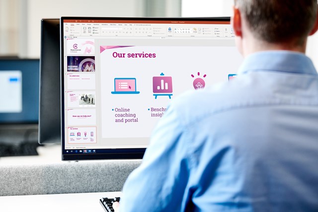 PowerPoint iWRITER Office 365 template management